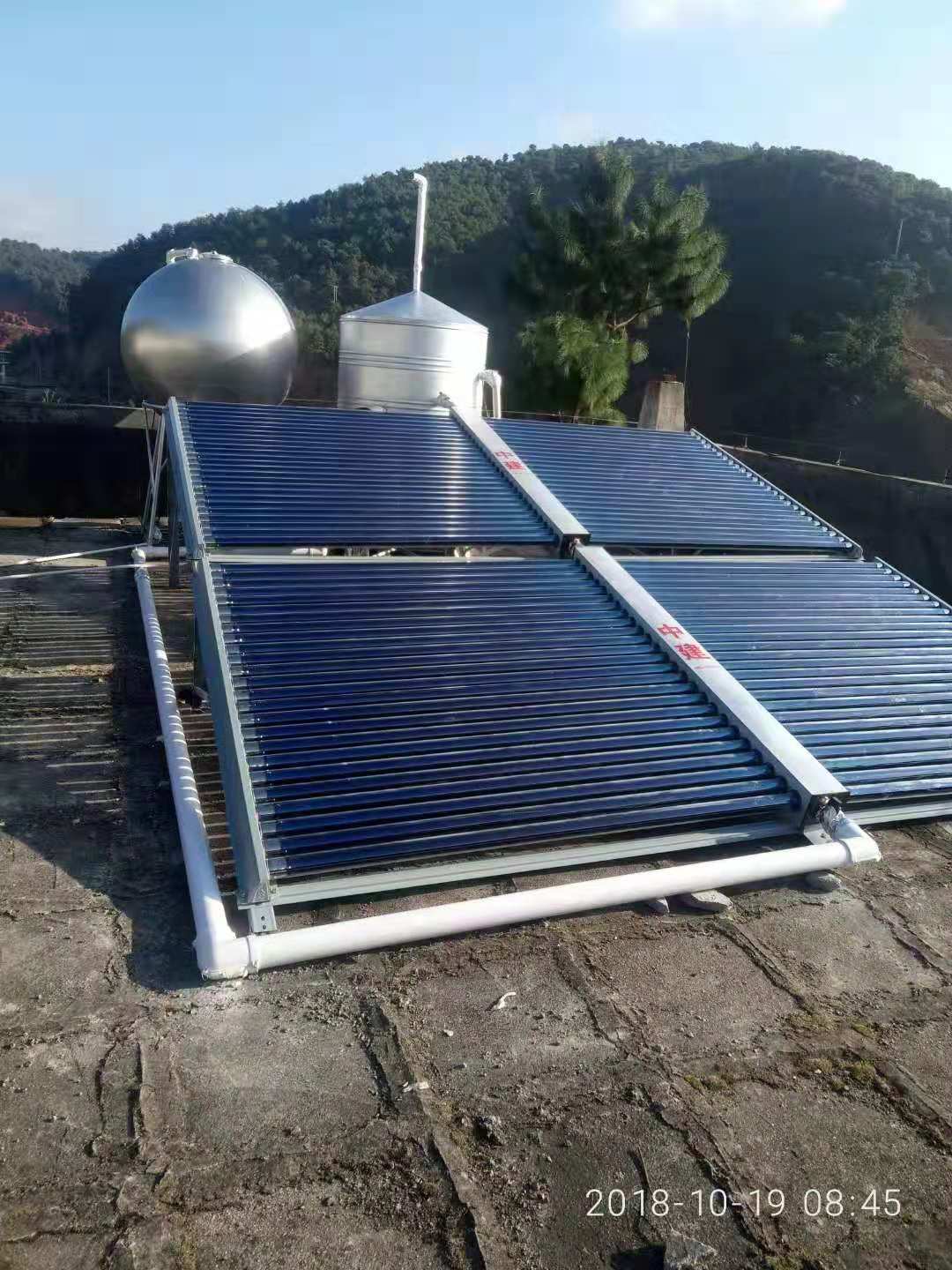云南太阳能热水工程阿岗水库热水工程案例